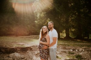 photographe grossesse grenoble chambery femme enceinte coucher soleil champs ble photo maternite_0013