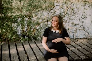 photographe grossesse grenoble chambery femme enceinte coucher soleil champs ble photo maternite_0020